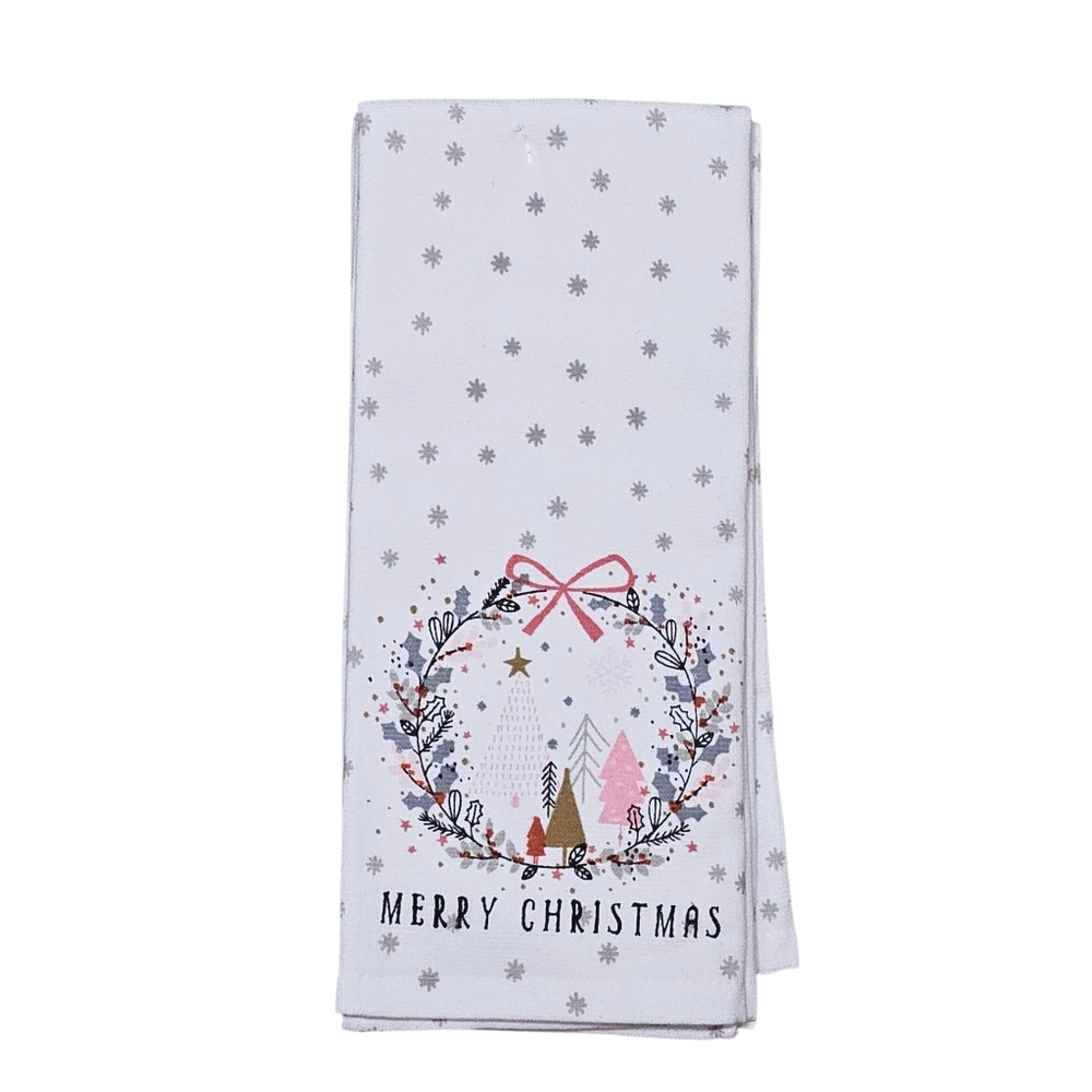 NICOLE MILLER Cristmas, Holiday Kitchen Towel Set Of 2